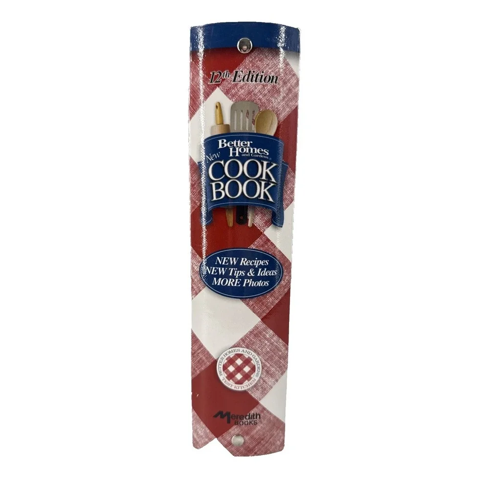 Better Homes & Gardens New Cook Book 12th Edition Hardcover Notebook Binder